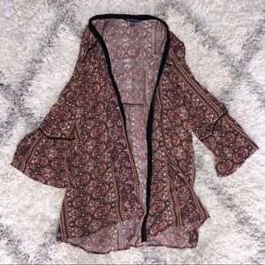 American Eagle size medium boho kimono